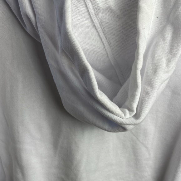 Calvin Klein Rhinestone Logo Cropped Hoodie Sz M - Picture 6 of 12